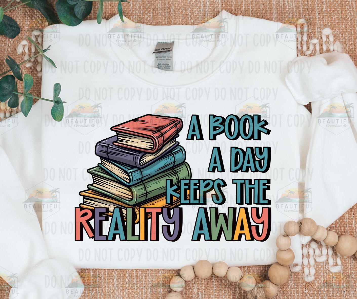 A book a day keeps the reality