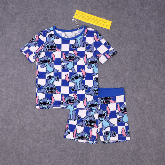 Blue Checkered Alien Set