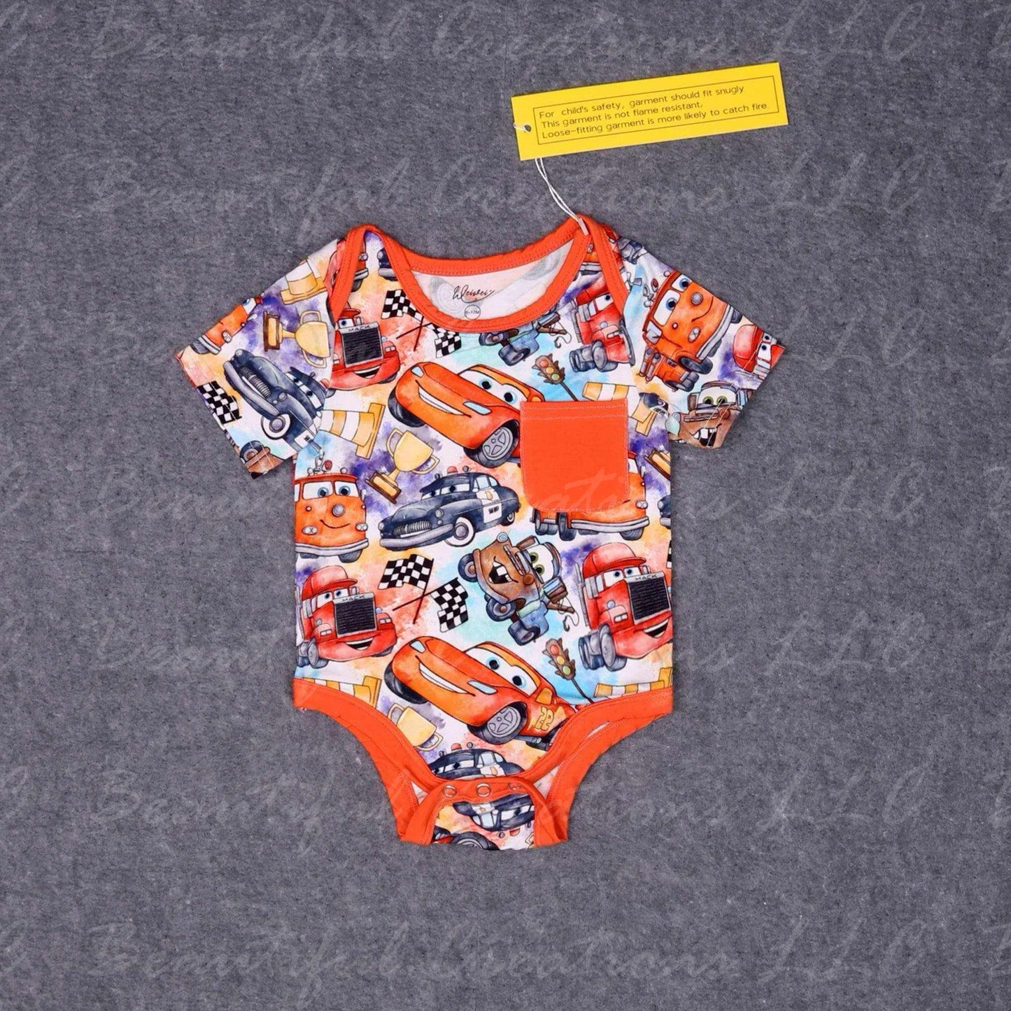 Red Magic Cars - Onesie