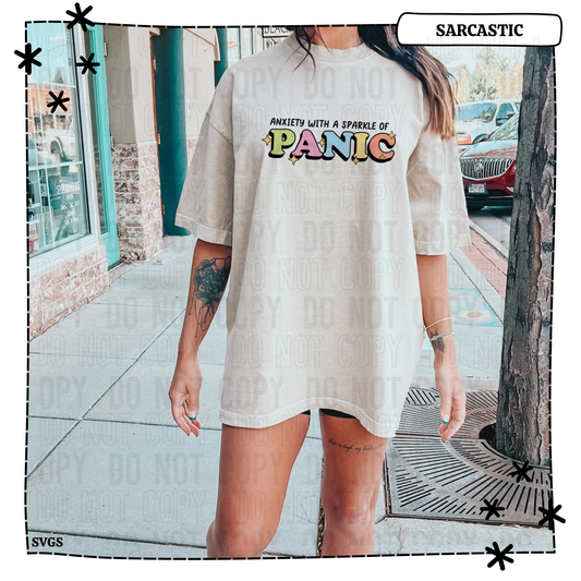Anxiety With A Sparkle Of Panic