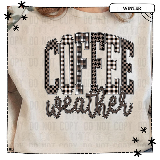 Coffee Weather Plaid