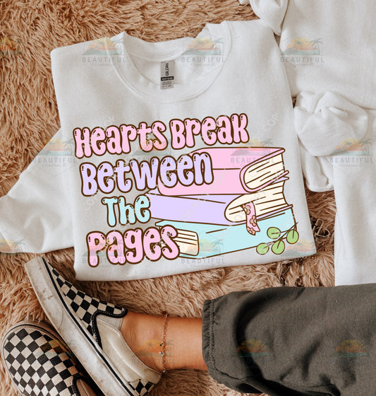 Hearts break between the pages