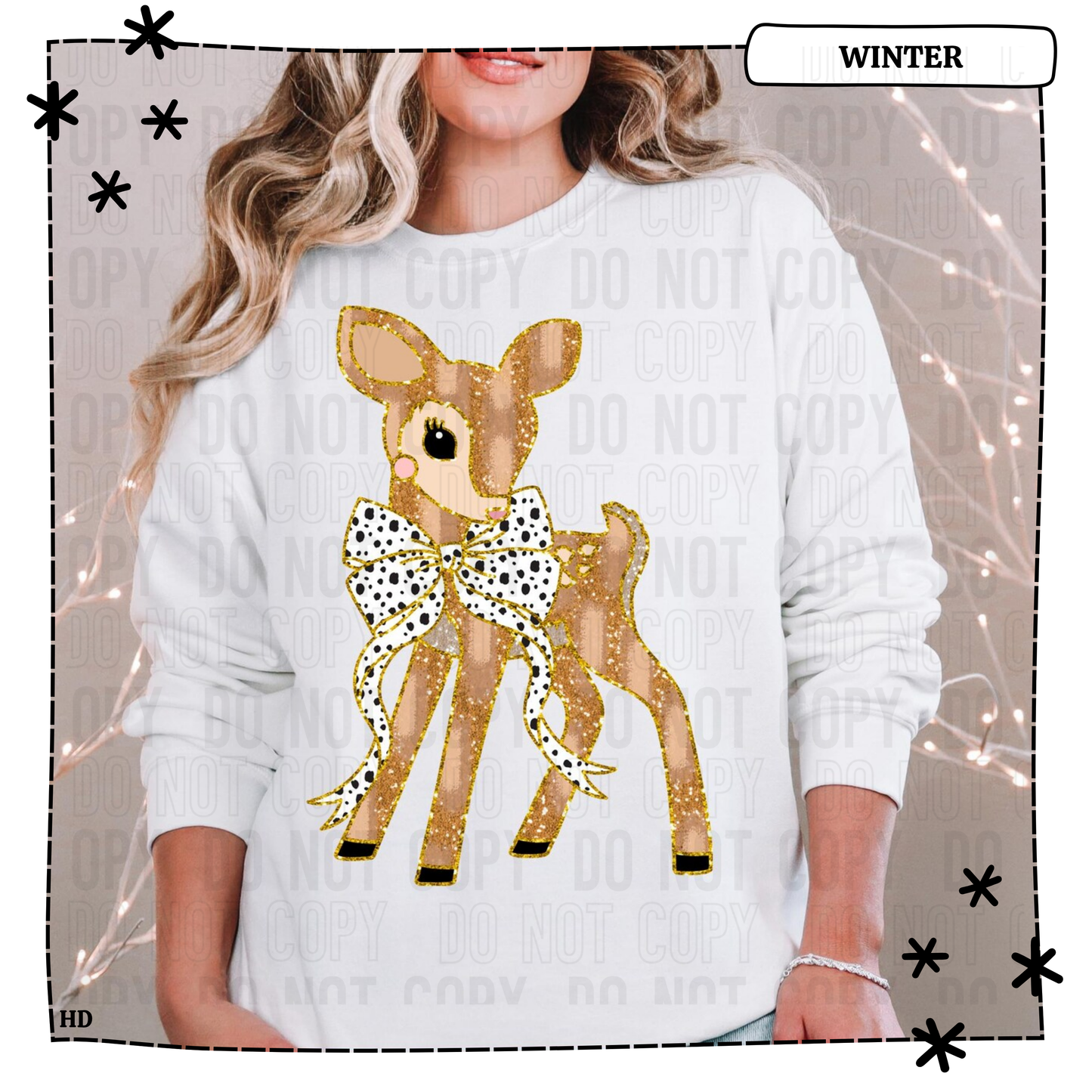 Deer Glitter