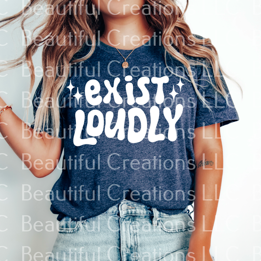 Exist_Loudly_white