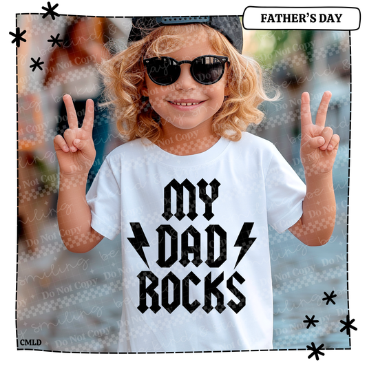 My dad rocks