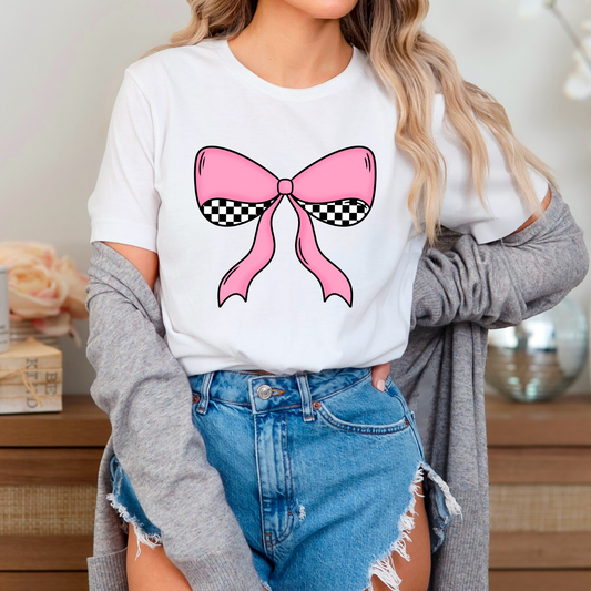 Pink_Checkered_Bow