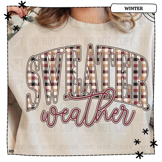 Sweater Weather Plaid