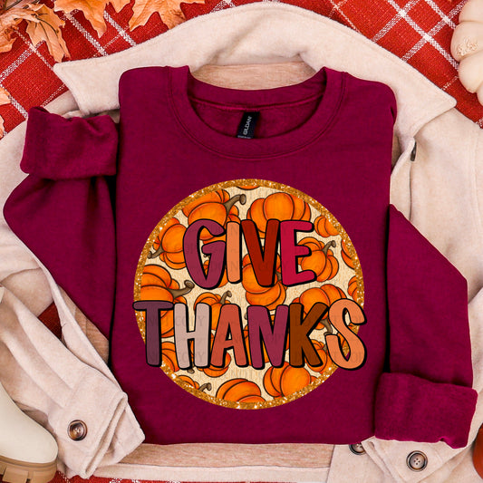 Give Thanks - Pumpkins