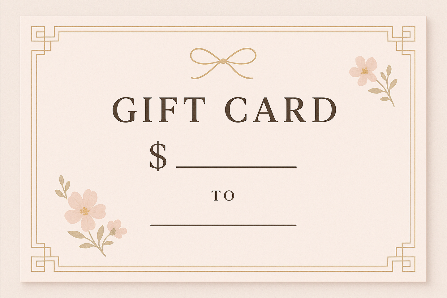 Beautiful Creations LLC Gift Card