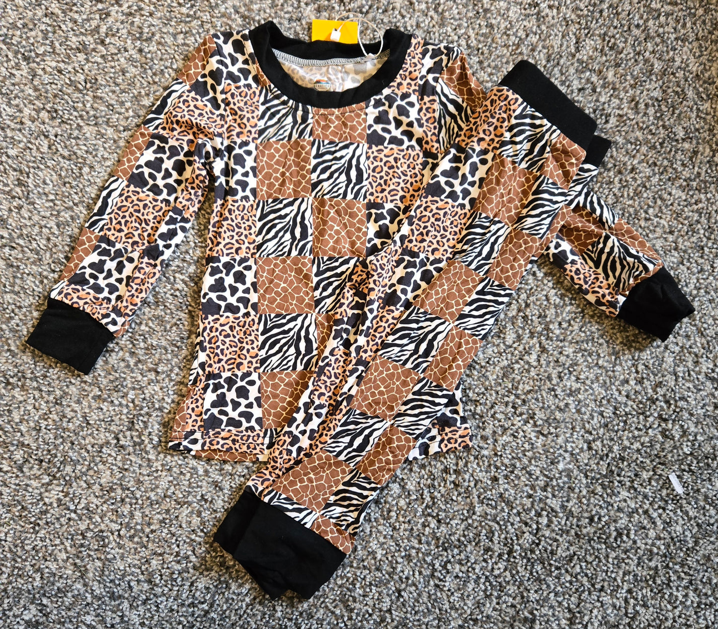 Wild Ones - Kids LS PJ Set